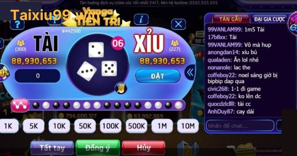 Chơi tài xỉu online tại Rikvip