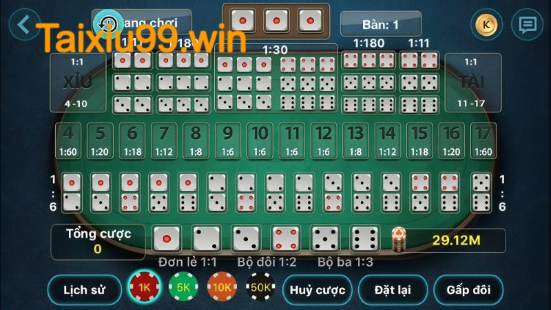Cách chơi tài xỉu tại Luckywin cơ bản dành cho người mới 