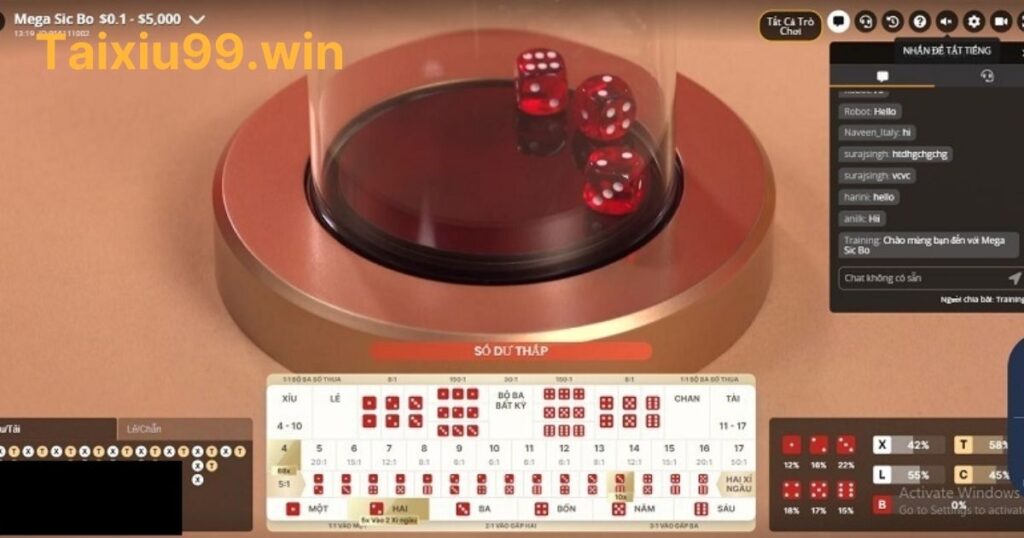 Tài xỉu online 123B