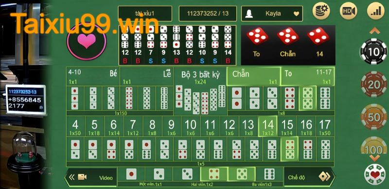 Diễn biến tham gia cá cược game tài xỉu tại Lộc 88