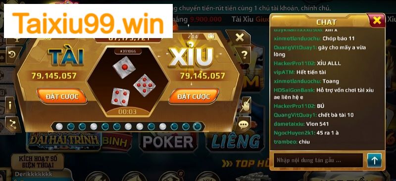 Tài xỉu Bom 52 có nhiều phiên bản chiêu đãi người chơi