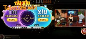 Tài xỉu livestream có dealer xinh đẹp lắc xúc xắc