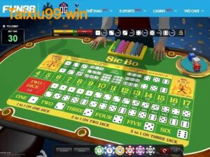 Thiết kế giao diện game tài xỉu tại Fun88 đẹp mắt