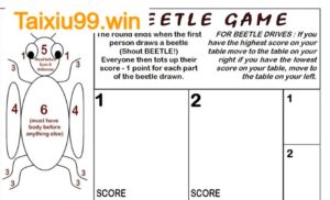 Hướng dẫn cách chơi game vẽ đầy đủ bộ phận cho con bọ