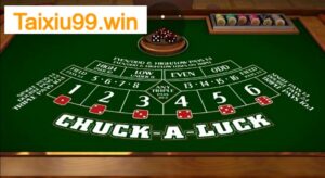 Trò chơi tài xỉu Chuck-a-luck mang lại trải nghiệm thú vị